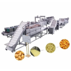 fully automatic frozen french fries plant